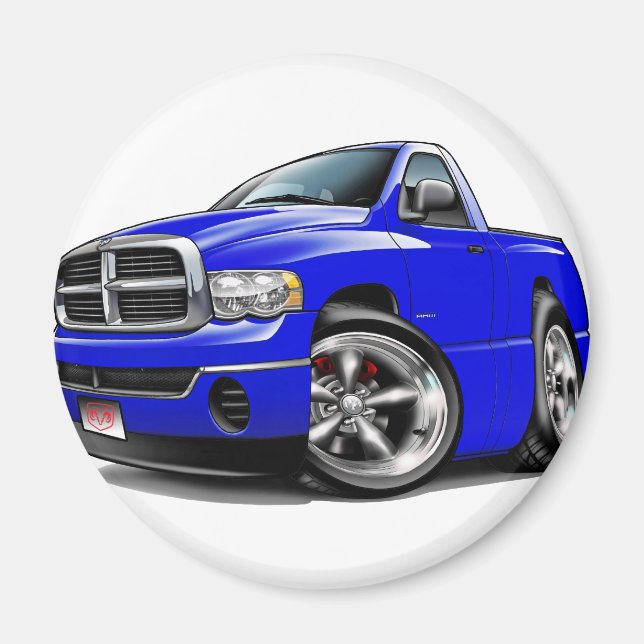 2003-08 Dodge Ram Blue Truck Magnet (Vorne)