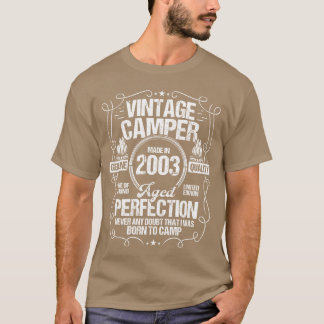 2003 Camper Berge Scout Pfadfinder Camping 2003 T-Shirt