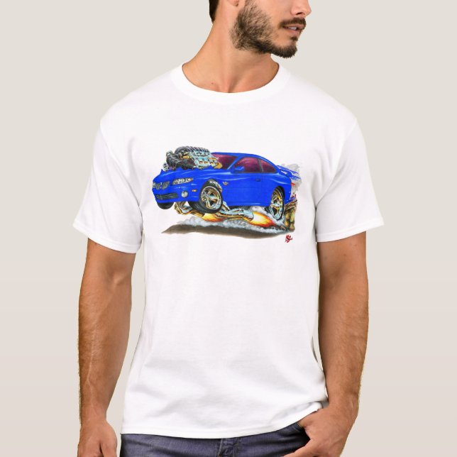 2004-06 GTO Blau-Auto T-Shirt (Vorderseite)