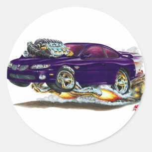 2004-06 GTO Lila Wagen Runder Aufkleber