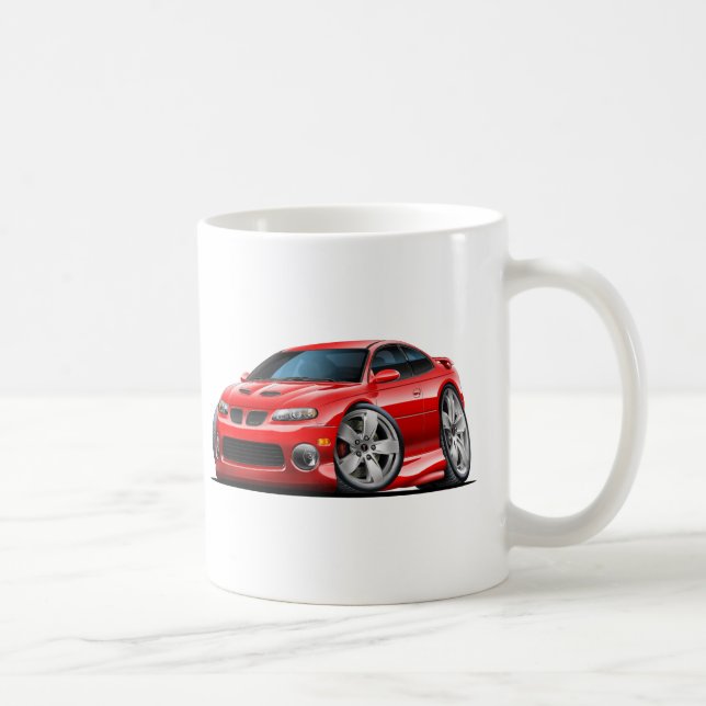 2004-06 GTO Rot-Auto Kaffeetasse (Rechts)