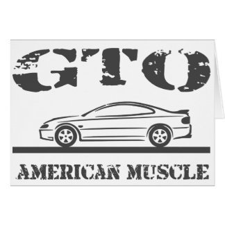 2004-06 voiture américaine de muscle de GTO