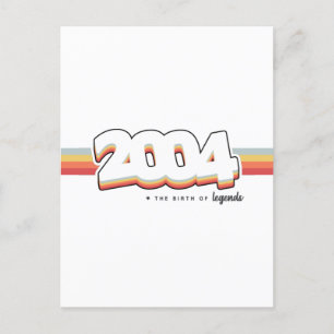 2004 Die Geburt von Legenden Postkarte