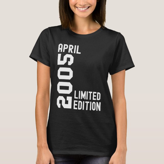 2005 April Happy Birthday Party T-Shirt (Vorderseite)