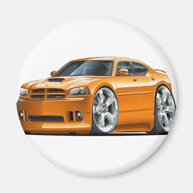 2006-10 Ladegerät SRT8 Orange Car Magnet (Vorne)