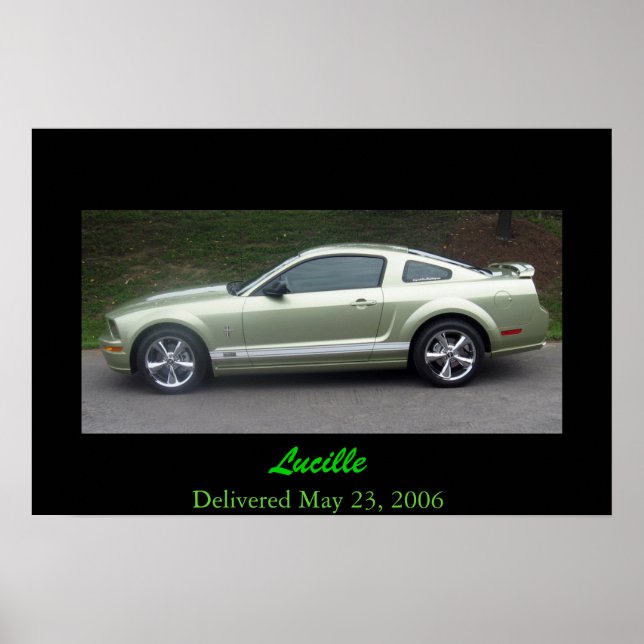 2006 Legend Limon Mustang GTA Poster (Vorne)