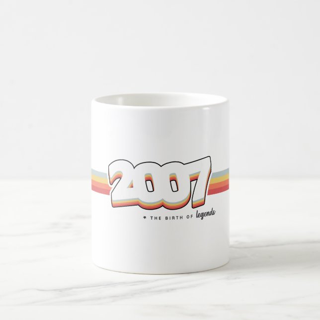 2007 Die Geburt von Legenden Kaffeetasse (Mittel)