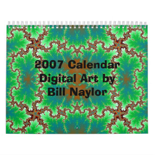 2007 Kalender-Digital-Kunst durch Bill… Kalender