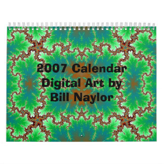 2007 Kalender-Digital-Kunst durch Bill… Kalender