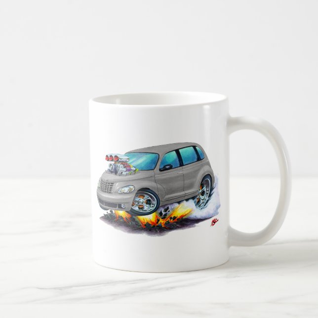 2008-10 Pint-Kreuzer-Grau-Auto Kaffeetasse (Rechts)