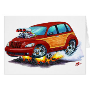 2008-10 rouge foncé Woodie de croiseur de pinte