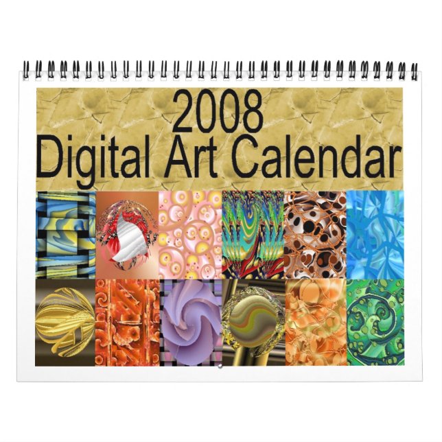 2008 Digital-Kunst-Kalender Kalender (Titelbild)