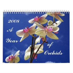 2008 ein Jahr der Orchideen Kalender