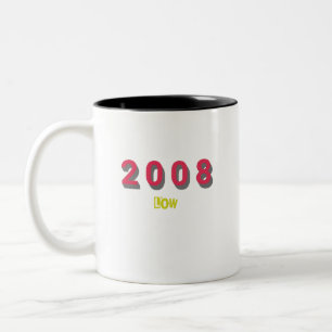 2008 Top-Song des Jahres Zweifarbige Tasse