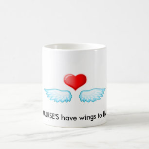 2009111418528, KRANKENSCHWESTER haben die Flügel, Kaffeetasse