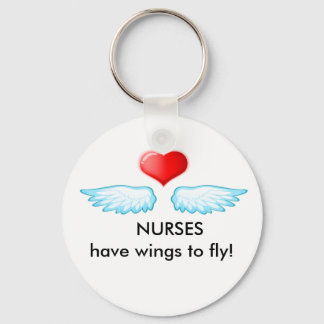 2009111418528, NURSES haben Flügel zu fliegen! Schlüsselanhänger