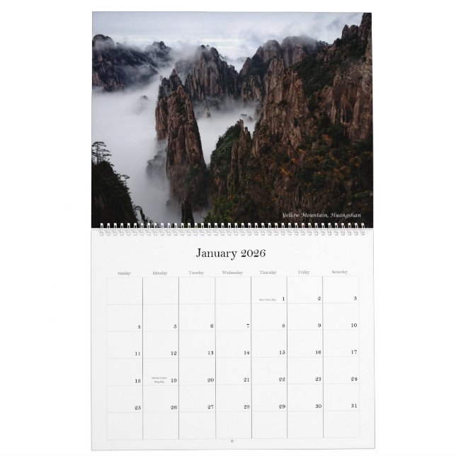 2009 calendrier - images de la Chine (Jan 2026)