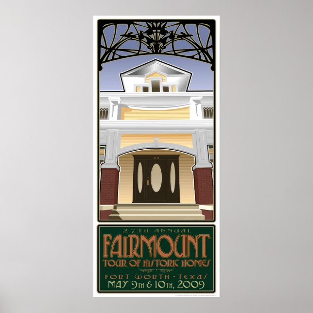 2009 Fairmount Zuhause Tour Poster (Vorne)