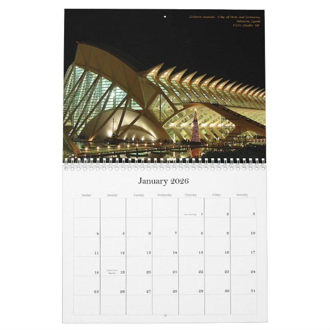 2009 Kalender-städtische Träume Kalender (Jan 2026)