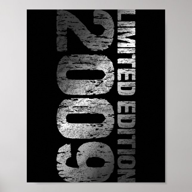 2009 Lied Edition 17. Geburtstag Poster (Vorne)