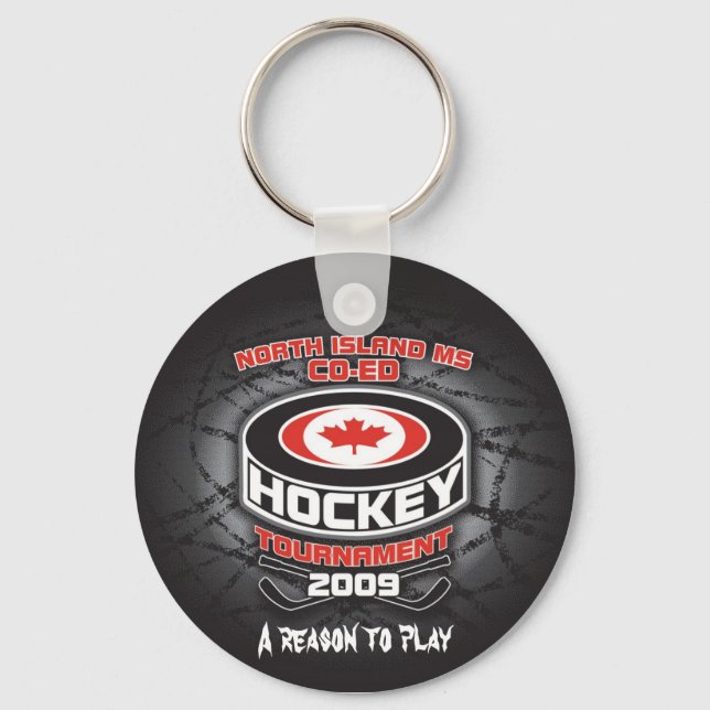 2009 MS Coed Hockey Turnier Schlüsselanhänger (Vorderseite)