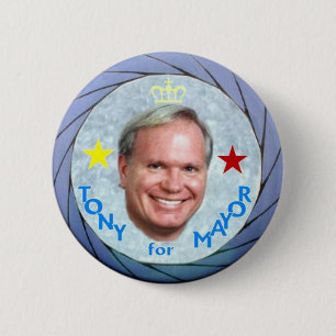2009 NY Bürgermeister Tony Avella Pin Button