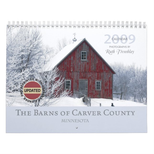 2009 Scheunen Carver County Kalender-Ausgabe 2012 Kalender (Titelbild)