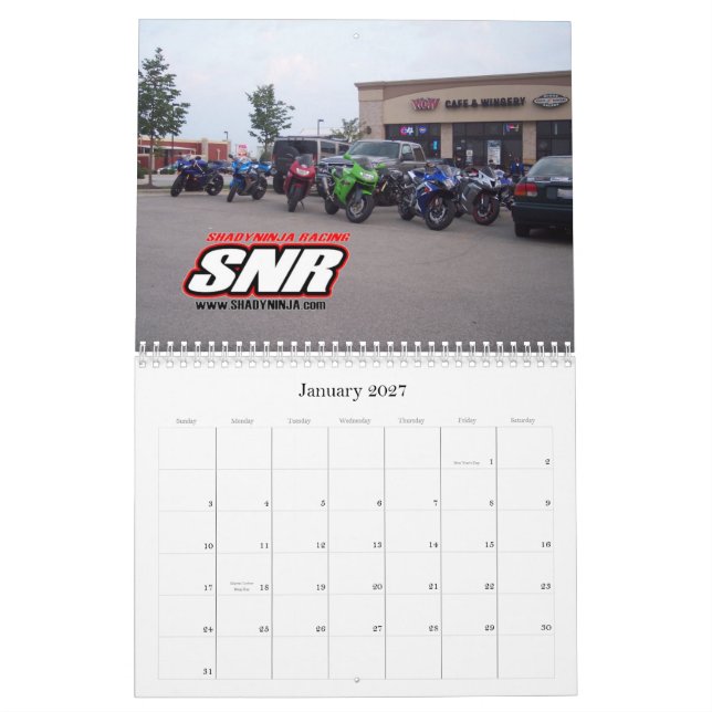 2009 SNR Kalender (Jan 2027)