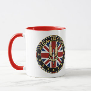 [200] Abzeichen für den Sonderluftdienst (SAS) [3D Tasse