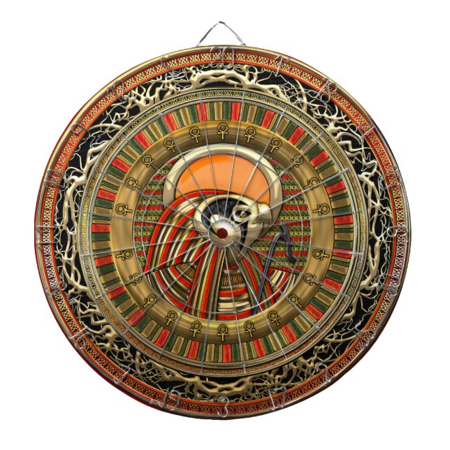 [200] Ägyptischer Sonnengott Ra Dartscheibe (vorne)