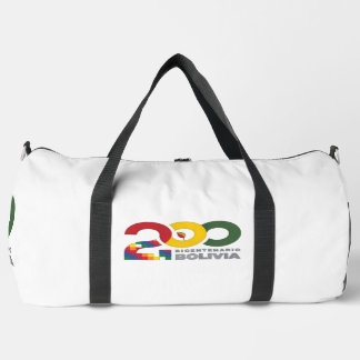 200 años bicentenario de Bolivia Duffle Bag