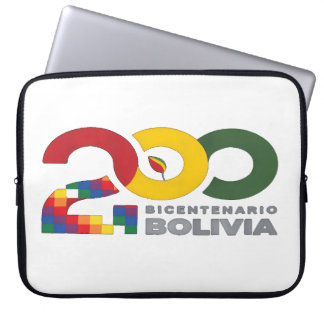200 años bicentenario de Bolivia Laptopschutzhülle