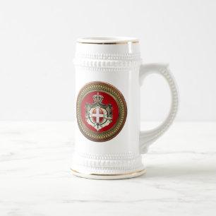 [200] Beschluss Maltas - SMOM-Wappen Bierglas