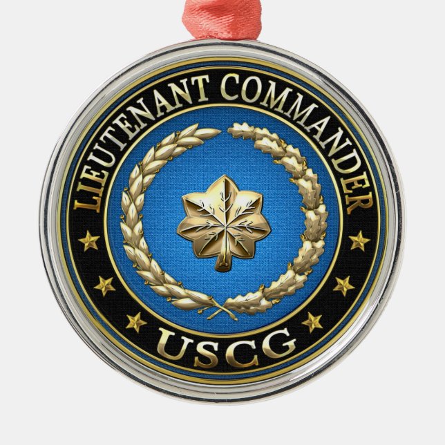 [200] CG: Leutnantkommandant (LCDR) Silbernes Ornament (Vorne)