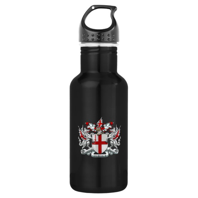 [200] City of London - Wappen Trinkflasche (Vorderseite)