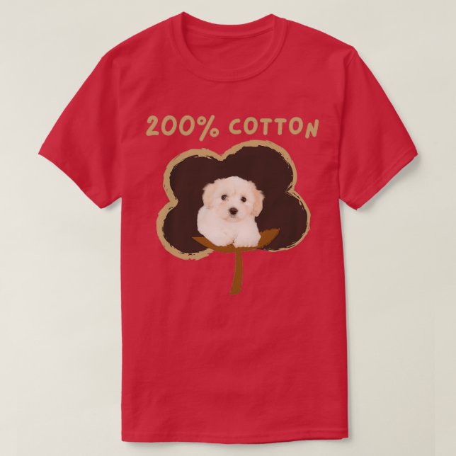 200 cotton Cute Funny Gift for Coton de Tulear Own T-Shirt (Design vorne)