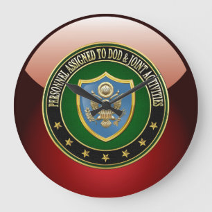 [200] DOD & Joint Activities CSIB Special Edition Große Wanduhr