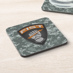 [200] Forward Observer (FIST) [Patch] Getränkeuntersetzer