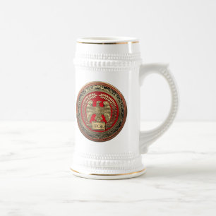 [200] Goldrömischer Kaiseradler Bierglas