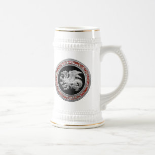 [200] Icelandic Dragon, Landvæ ttir [Silver] Bierglas