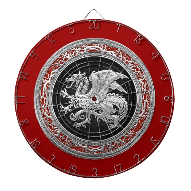 [200] Icelandic Dragon, Landvæ ttir [Silver] Dartscheibe (vorne)