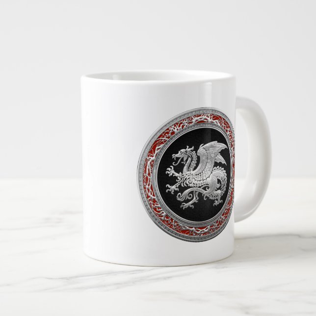 [200] Icelandic Dragon, Landvæ ttir [Silver] Jumbo-Tasse (Vorderseite Rechts)