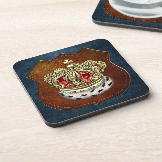 [200] Prinz [König] Königliche Krone [Fur+Gold][Ro Untersetzer (Linke Seite)