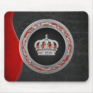 [200] Prinzessin King-Queen Crown [Silver] Mousepad