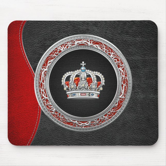[200] Prinzessin King-Queen Crown [Silver] Mousepad (Vorne)