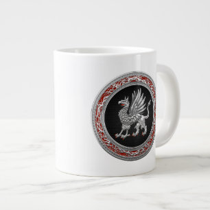 [200] Sacred Silver Griffin Jumbo-Tasse