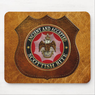 [200] Schottischer Ritus Doppeladler Mousepad
