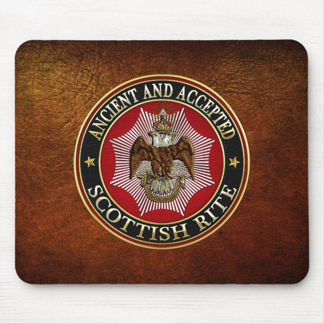 [200] Scottish Rite Double-headed Eagle Mousepad (Vorne)