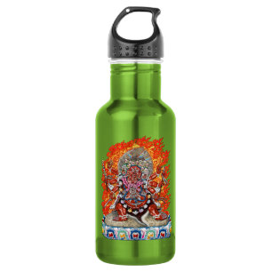 [200] Tibetaner Thangka - zornige Gottheit Trinkflasche