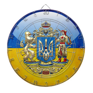 [200] Ukraine: Proposed Greater Coat of Arms Dartscheibe